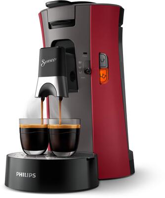 Alle Details zur Kaffeemaschine Philips CSA240/90 Senseo Select rot und ähnlichen Maschinen