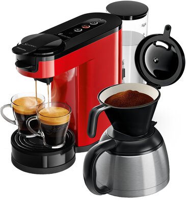 Alle Details zur Kaffeemaschine Philips HD6592/80 Senseo Switch und ähnlichen Maschinen