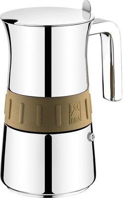 Pinti Inox Elegance 4 Tassen gold Espressokanne (A170560) bei Amazon bestellen