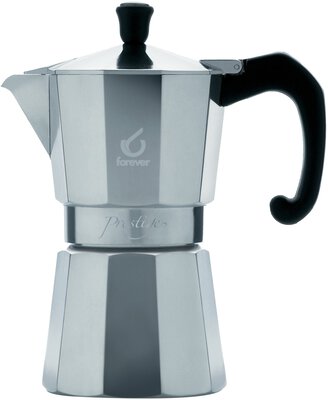 Alle Details zur Kaffeemaschine Riess Forever Miss Moka Prestige 3 Tassen Espressokanne und ähnlichen Maschinen