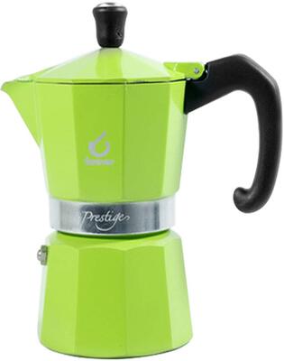 Alle Details zur Kaffeemaschine Riess Forever Miss Moka Prestige La Verde 6 Tassen Espressokanne und ähnlichen Maschinen