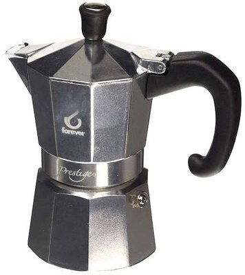 Alle Details zur Kaffeemaschine Riess Forever Miss Moka Prestige Induktion 12 Tassen Espressokanne (120405) und ähnlichen Maschinen