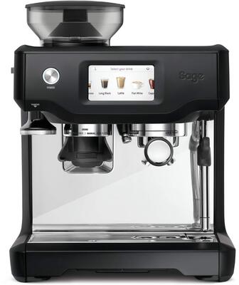 Alle Details zur Kaffeemaschine Sage SES880 The Barista Touch black truffle (SES880BTR4EEU1) und ähnlichen Maschinen