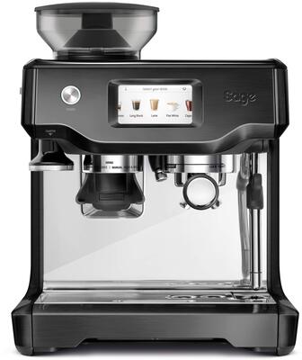 Alle Details zur Kaffeemaschine Sage SES880 The Barista Touch black stainless steel (SES880BST4EEU1) und ähnlichen Maschinen