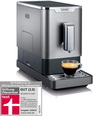 Alle Details zur Kaffeemaschine Severin KV 8090 und ähnlichen Maschinen