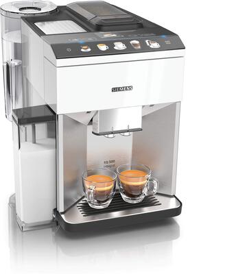 Alle Details zur Kaffeemaschine Siemens EQ.500 TQ507D02 integral Edelstahl und ähnlichen Maschinen