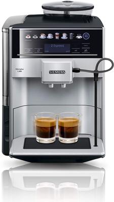 Alle Details zur Kaffeemaschine Siemens EQ.6 plus s300 TE653501DE und ähnlichen Maschinen