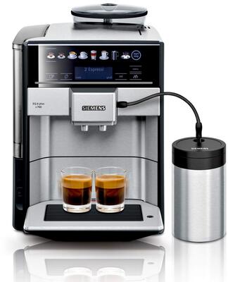 Alle Details zur Kaffeemaschine Siemens EQ.6 plus s700 TE657M03DE und ähnlichen Maschinen