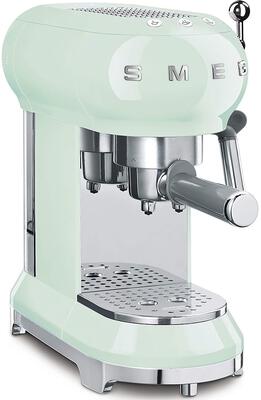 Alle Details zur Kaffeemaschine Smeg ECF01PGEU und ähnlichen Maschinen