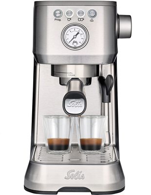 Alle Details zur Kaffeemaschine Solis Barista Perfetta Plus edelstahl (980.07) und ähnlichen Maschinen