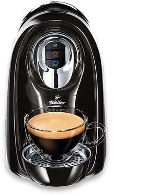 Alle Details zur Kaffeemaschine Tchibo Cafissimo Compact schwarz (281002) und ähnlichen Maschinen