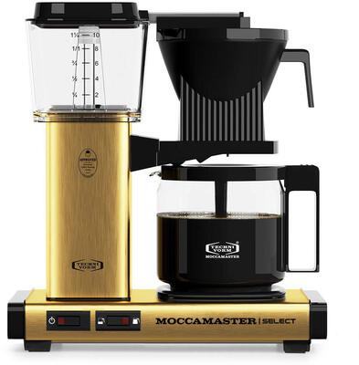 Alle Details zur Kaffeemaschine Technivorm Moccamaster KBG Select brushed brass (53972) und ähnlichen Maschinen