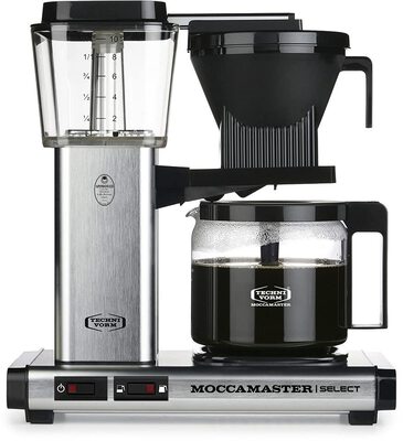 Alle Details zur Kaffeemaschine Technivorm Moccamaster KBG Select brushed (53979) und ähnlichen Maschinen