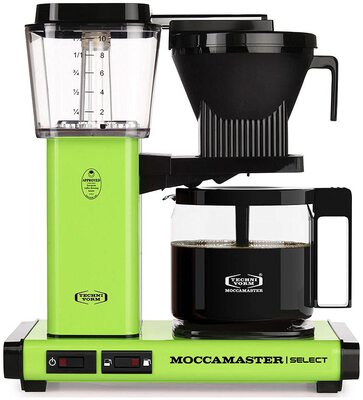 Alle Details zur Kaffeemaschine Technivorm Moccamaster KBG Select fresh green (53985) und ähnlichen Maschinen