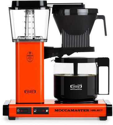 Alle Details zur Kaffeemaschine Technivorm Moccamaster KBG Select orange (53986) und ähnlichen Maschinen