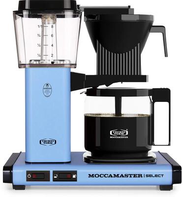 Alle Details zur Kaffeemaschine Technivorm Moccamaster KBG Select pastel blue (53975) und ähnlichen Maschinen