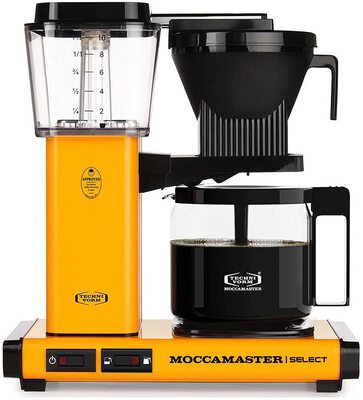 Alle Details zur Kaffeemaschine Technivorm Moccamaster KBG Select yellow pepper (53984) und ähnlichen Maschinen